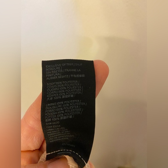 BHLDN Cali Satin Charmeuse Cowl Neck Midi Dress Blush Pink Size 4 - Picture 9 of 11